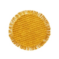 Коврик Детский из биохлопка Pundana диаметр 120 см желтый AM.PM  фото, kupilegko.ru